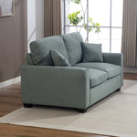 Lewiston Fabric Pull Out Sofabed | Duck Egg
