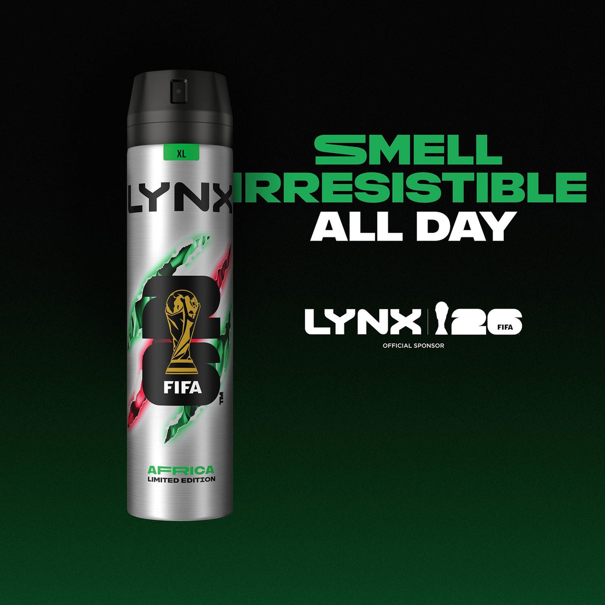 Limited Edition Fifa Africa Anti-perspirant Aerosol Spray 250ml, 36pk | Set of 36