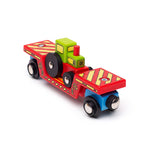 Tractor Low Loader for Wooden Train Set