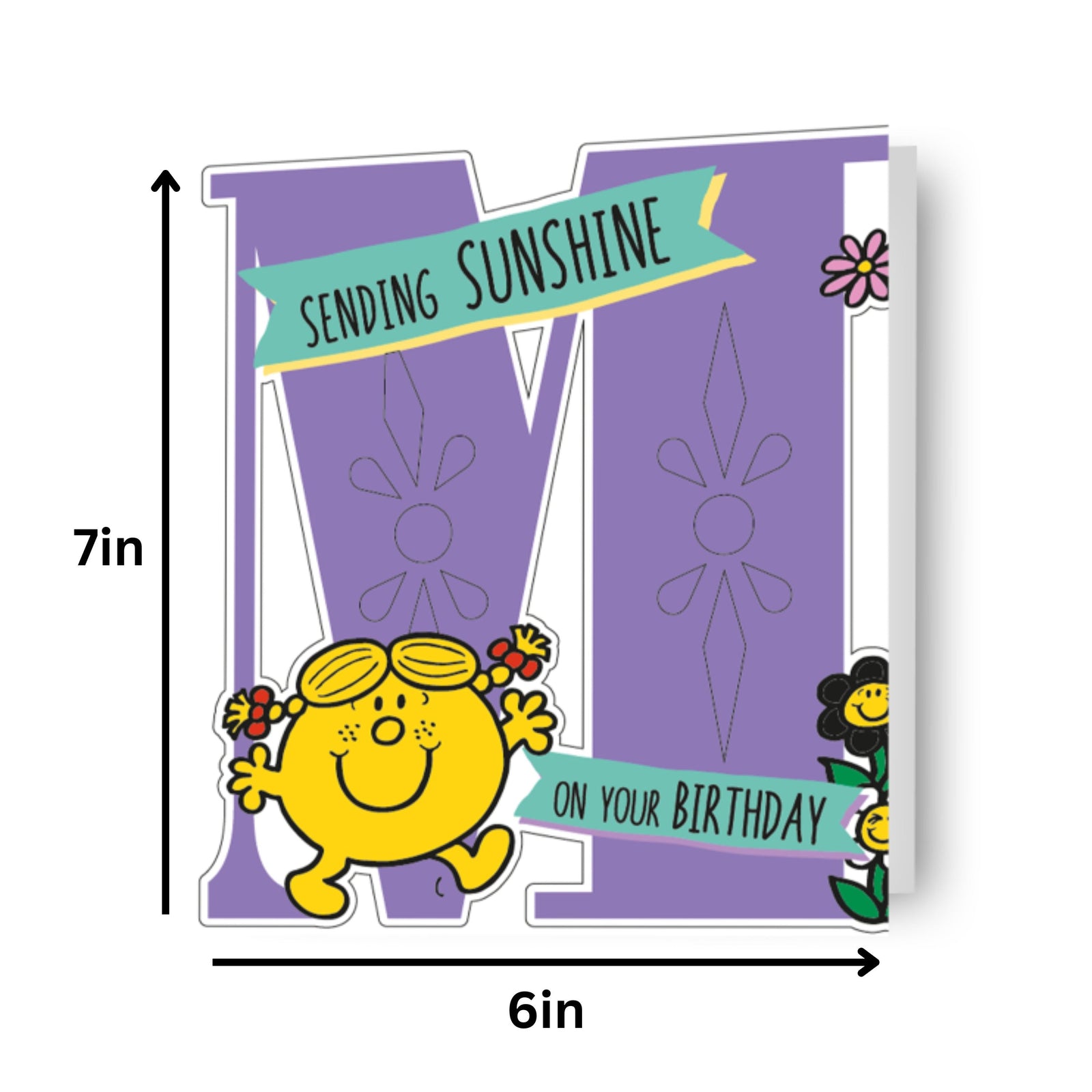 Mr Men & Little Miss Mum' Fold Out Birthday Card Official Product