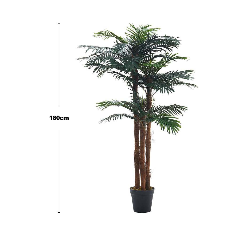 180cm H Large Artificial Palm Tree Fake Plant In Pot