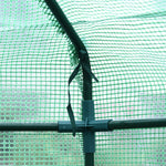 Hexagon Walk-in Greenhouse With Zipper Door