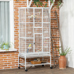 3 Tier Bird Cage W/ Stand Toy, For Canary Finch Cockatiel Parakeet Budgie