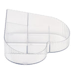 Heart-shaped Makeup Organizer