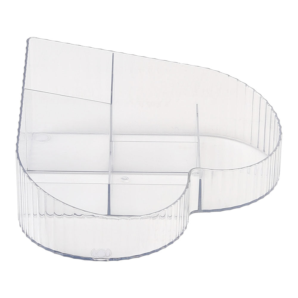 Heart-shaped Makeup Organizer