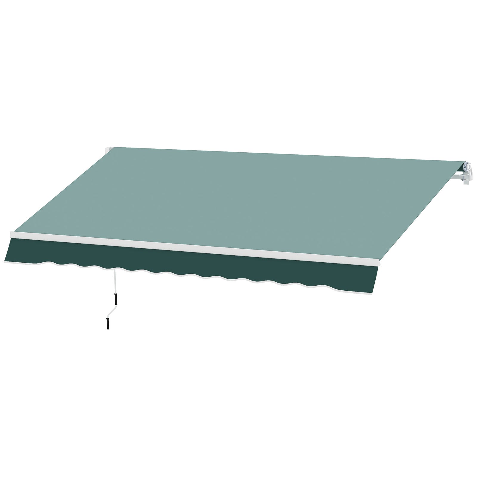 2.5x2m Garden Patio Manual Awning | Green
