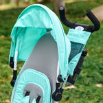 6 In 1 Kids Trike, Stroller With Parent Handle | Green