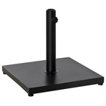 Steel Square Parasol Stand 18kg W/ Adjustable Knob