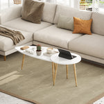 Coffee Table Set Of 2, Nesting End Side Tables