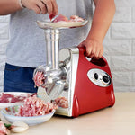 2800w Electric Meat Grinder Meat Mincer Machine & Sausage Stuffer Stainless Steel Meat Mincers | Red