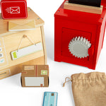 20pc Wooden Post Office Set For Kids