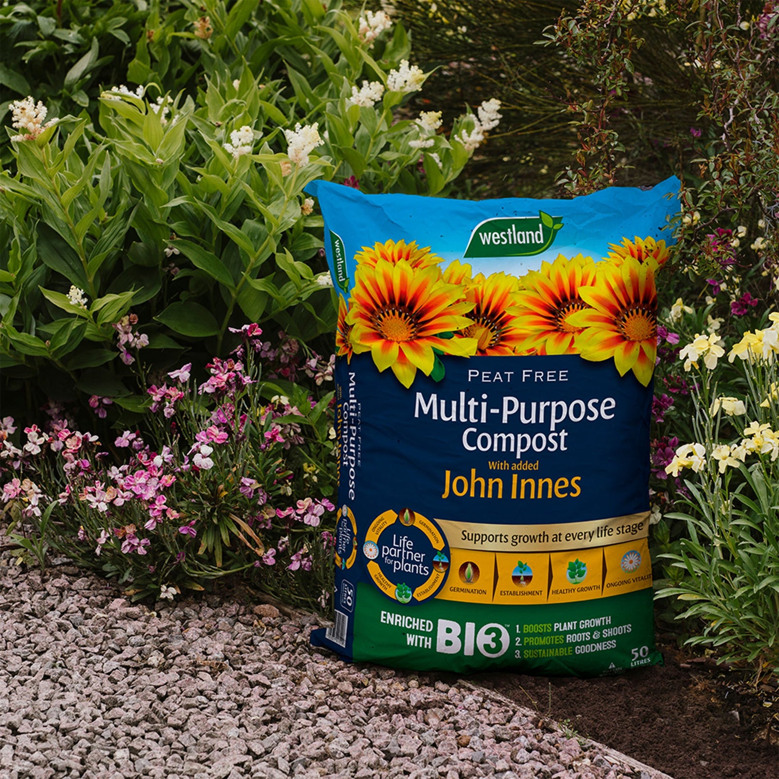 Peat-free Multi-purpose Compost With John Innes | 50l