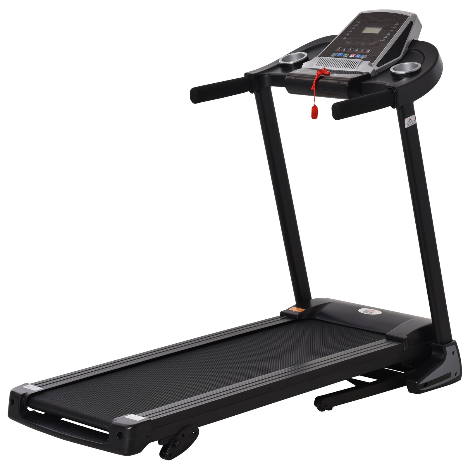 Folding 12km/h Electric Treadmill Running Machine W/ Led
