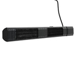 Breeins Wall-mounted Infrared Patio Heater With 9 Temperature Settings & 24h Timer