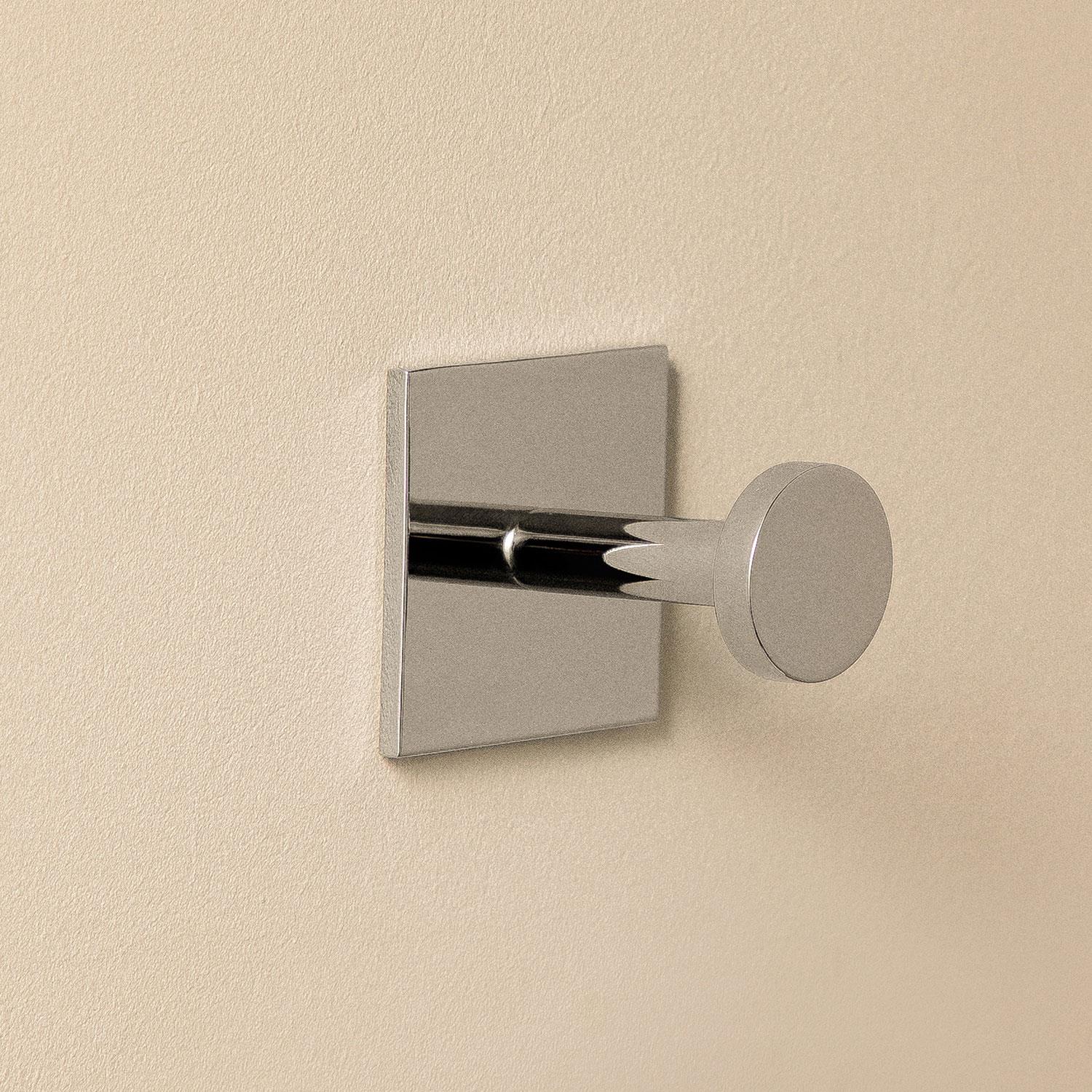 Towel Hook, Robe Hook, Coat Hook, Self-adhesive, Chrome, Stick Collection