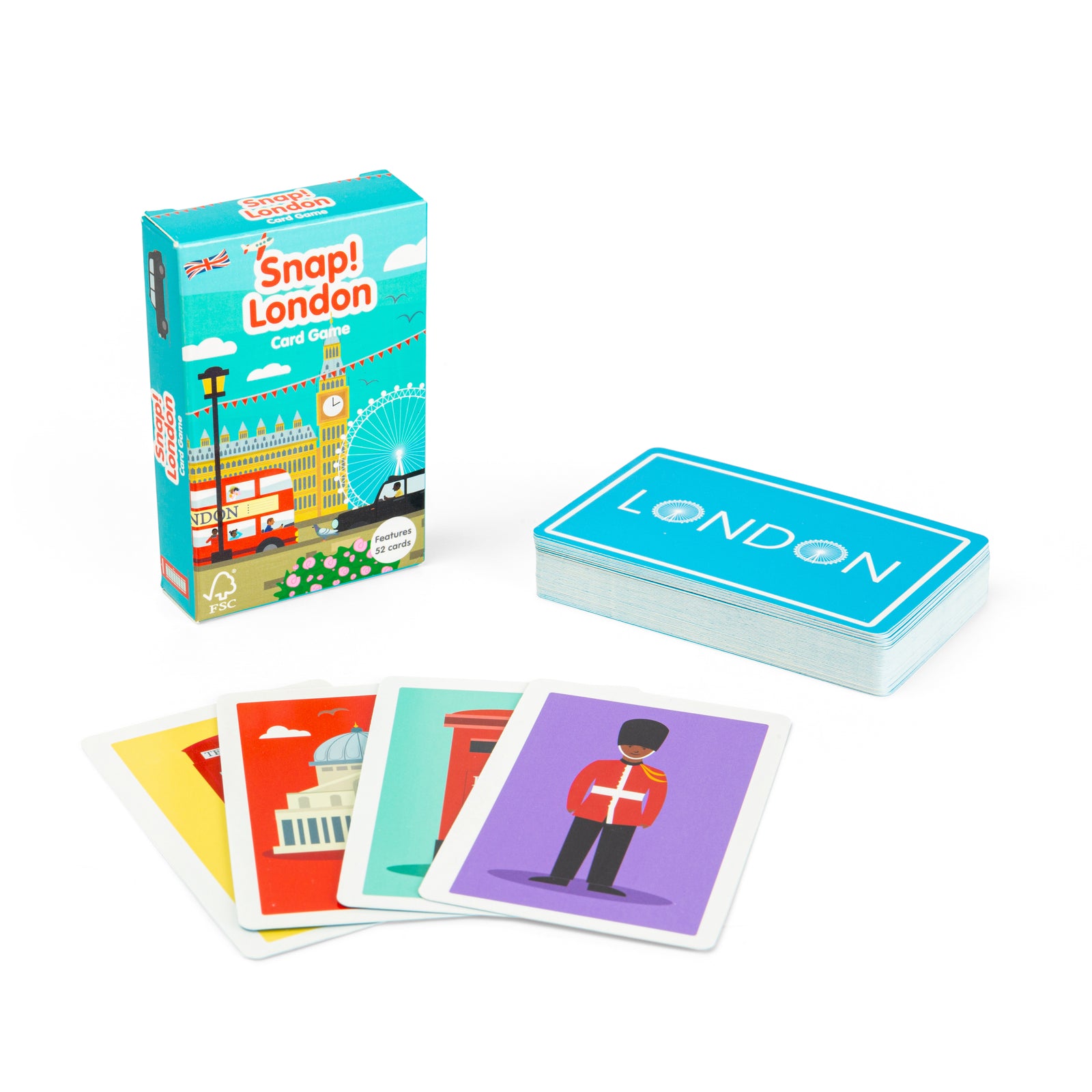 London Snap | Memory Game For Kids | Pack Of 52 Snap Cards