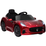 12v Kids Electric Car, Maserati Gran Turismo Folgore Licensed Ride On Car | Red