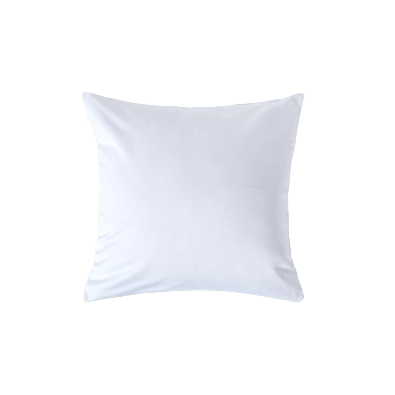 European Size Egyptian Cotton Pillowcase 1000 Tc | 40cm x 40cm | White