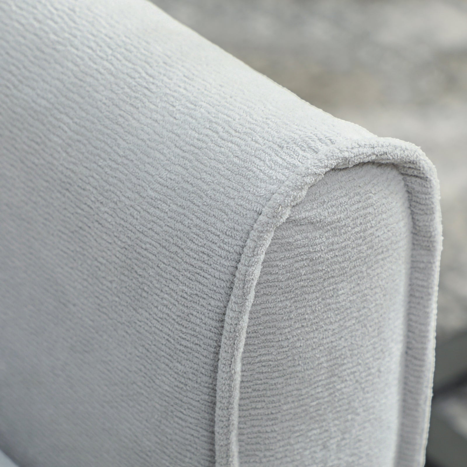 2 Seater Sofa Bed, 3-in-1 Sleeper Sofa With Adjustable Backrest | Light Grey