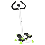 Twister Stepper Step Machine With Adjustable Resistance | White