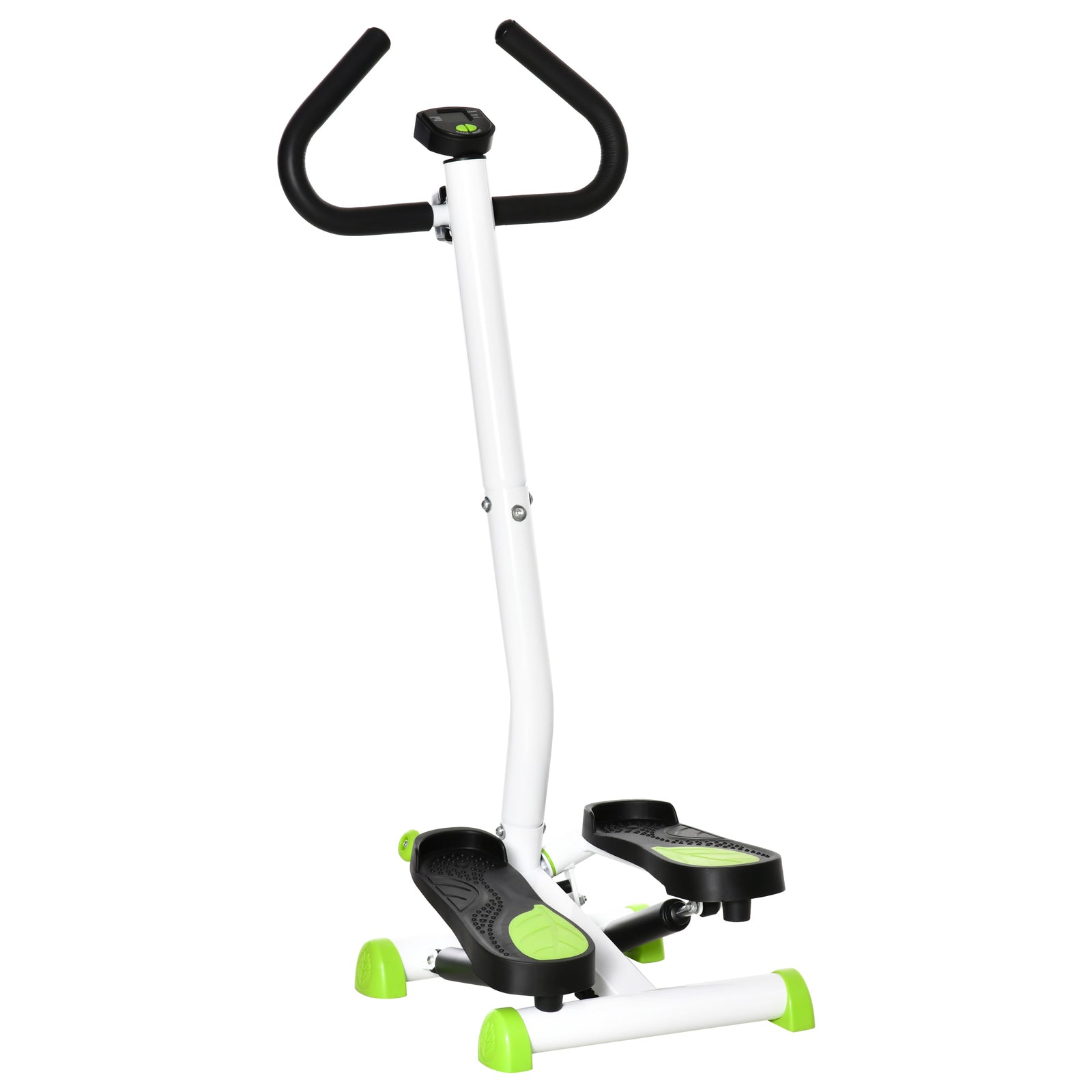 Twister Stepper Step Machine With Adjustable Resistance | White