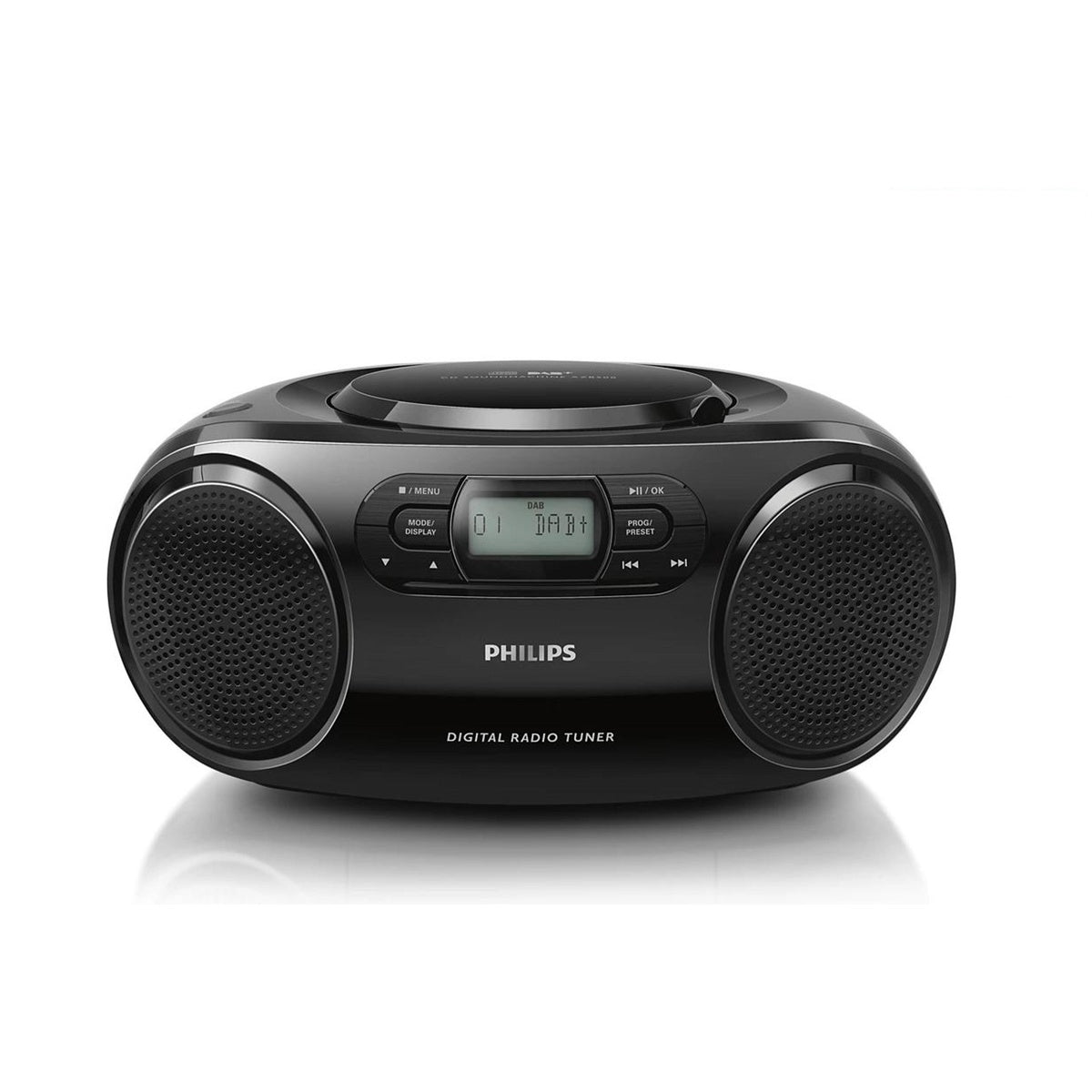 Azb500-12 Portable Stereo Cd Player Digital Soundmachine | Black