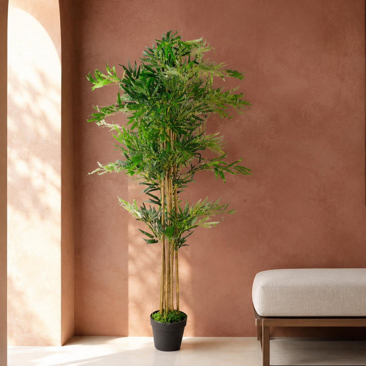Artificial 150cm Natural Look Bamboo Plants Trees Xl