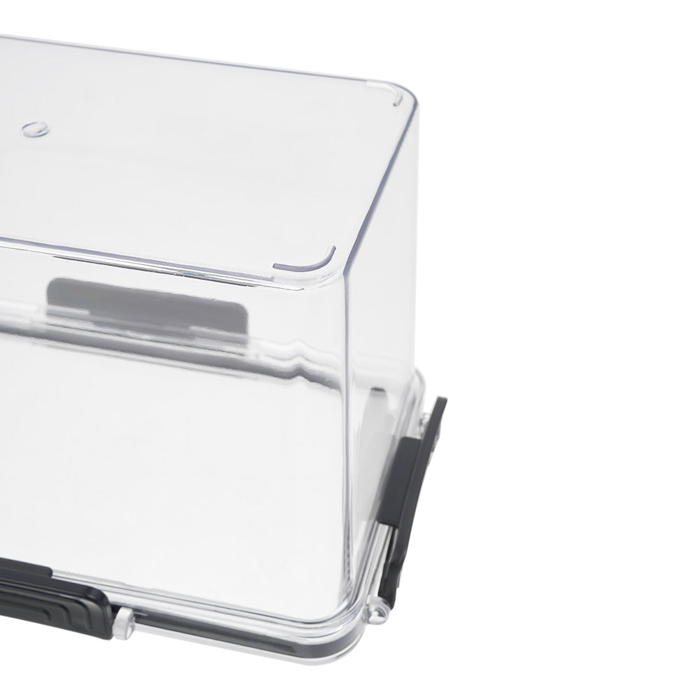 Stackable Clear Fridge Organisers Storage Boxes | Set-of-4