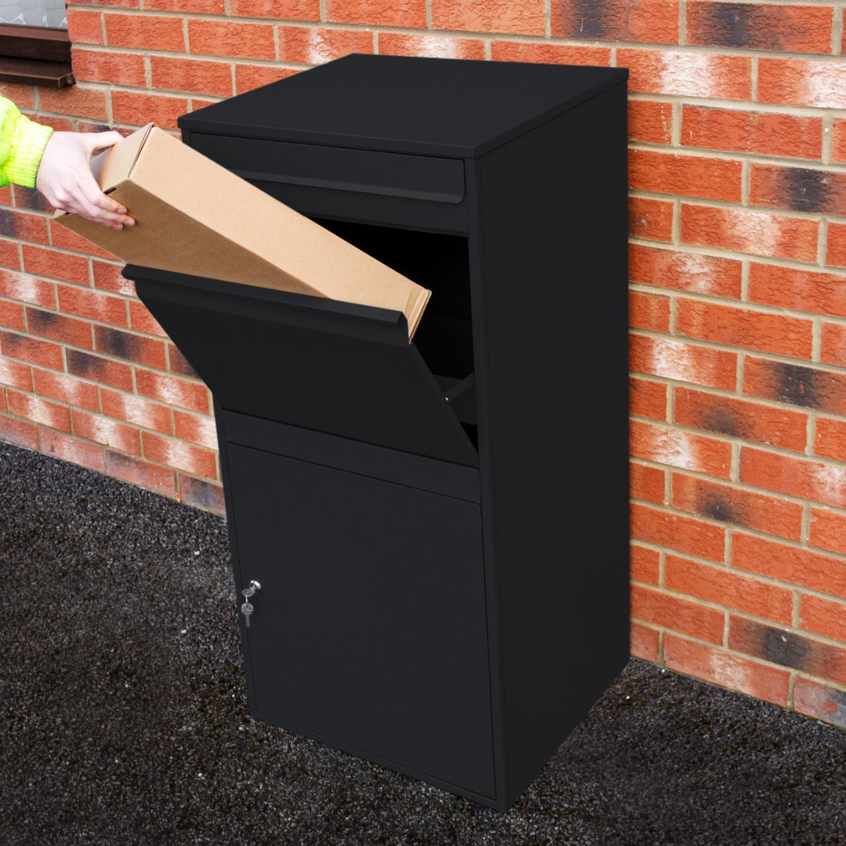 Anti-theft Parcel Post Box Xl | Black