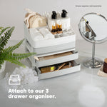 Small Desk Organiser Tray - White