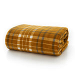 Snuggle Touch Microfibre Supersoft Fleece Throw | 140cm x 180cm | Amber