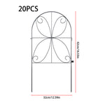 Breeins 20pcs Decorative Garden Fence Panels