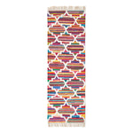 Amsterdam Handwoven Cotton Chindi Kilim Rug | 200cm | Multi Colour