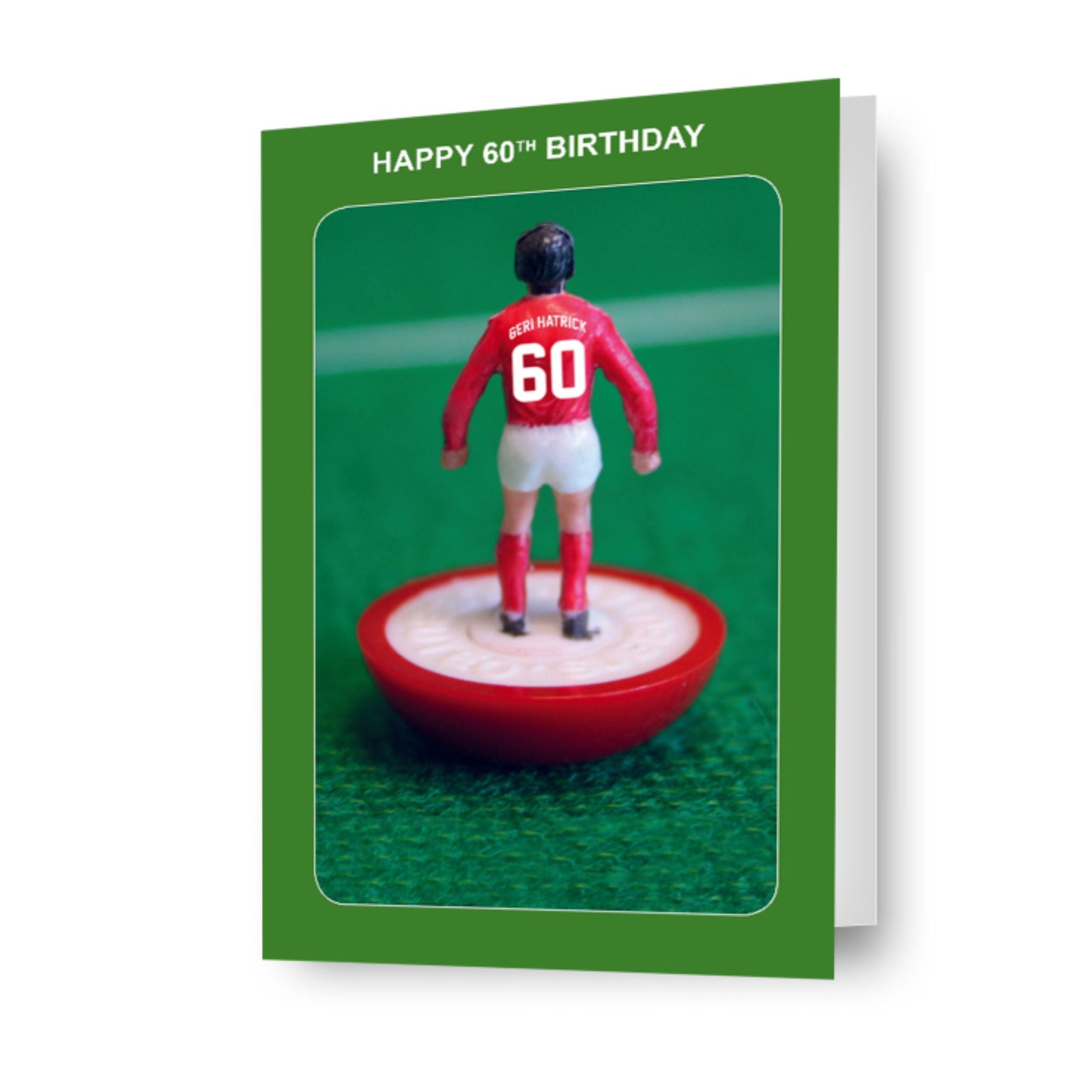 Subbuteo Age 60 Birthday Card Official Product