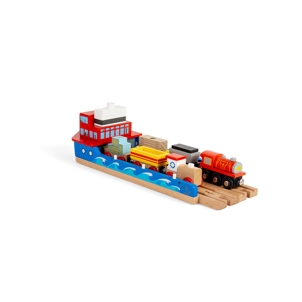 Train Ferry Accessory for Wooden Train Sets