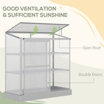 3 Tier Greenhouse Plant Growth Board 131x58x140cm