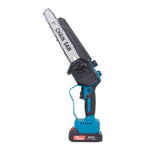 Cordless 8-inch Gardening Electric Chainsaw With Telescoping Pole