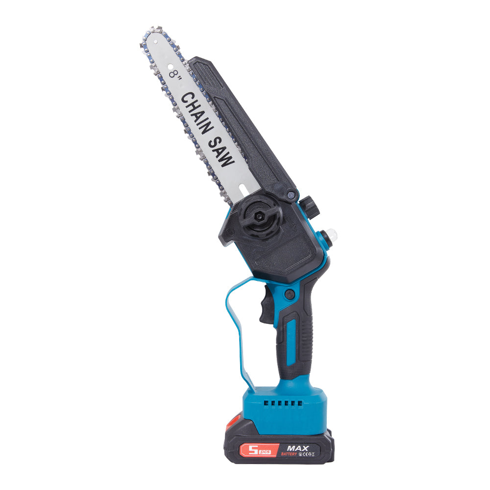 Cordless 8-inch Gardening Electric Chainsaw With Telescoping Pole