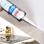 Healthy Kitchen & Bathroom Anti-mould Silicone Sealant 274g, 4 Pack