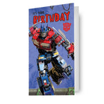 Transformers Fold Out Birthday Card Official Product