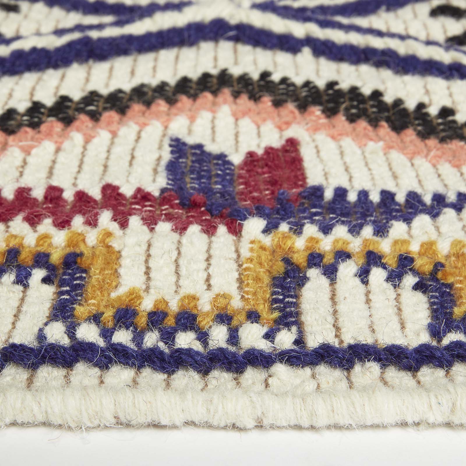 Goa Multi Colour Kilim Wool Rug | 200cm | Multi Colour