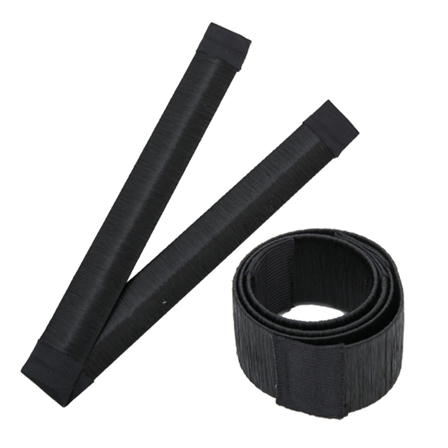 Hair Bun Maker Donut Ring Black Lightweight Easy Updo Styling Tool Ring