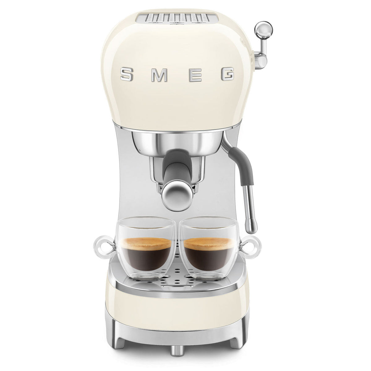 Ecf02 Espresso Machine With Milk Frothing Jug Set | Cream