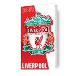 Liverpool FC Birthday Card Official Product