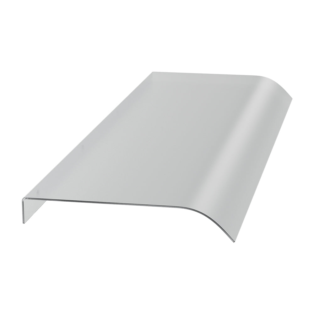 200cm W X 43cm D Frosted Window Door Awning Canopy