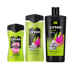 Epic Fresh Shower Gel 3pk Bundle 225ml, 500ml & 700ml For All-day Freshness