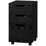 3 Drawer Storage Cabinet Under Desk With Wheels