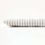 Striped Bench Cushion 2 & 3 Seater | 2 | Grey & White
