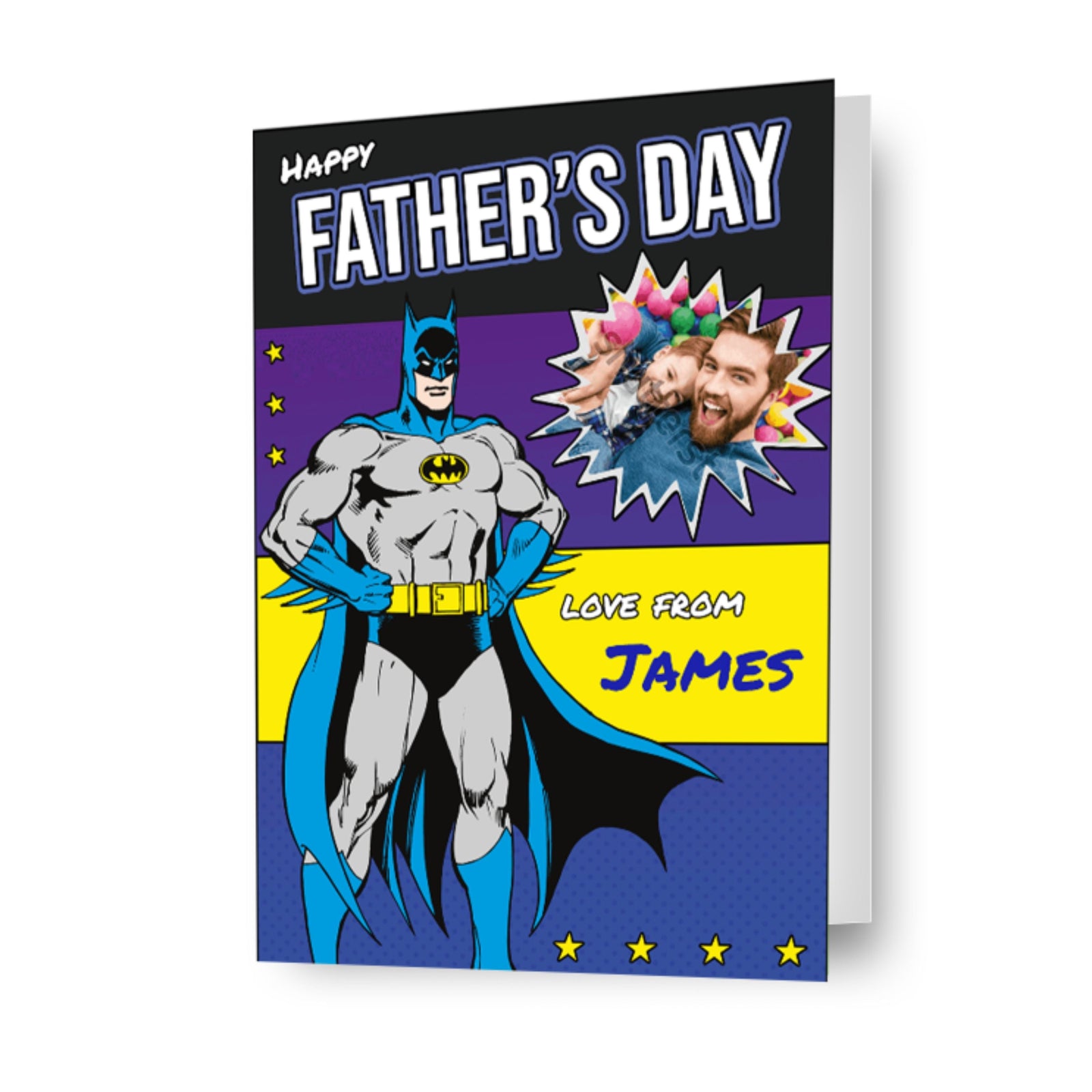 Personalised Photo Father's Day Card Official Product