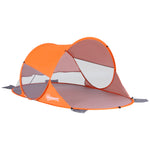 Portable Automatic Pop Up Beach Tent Outdoor Camp Shelter | Orange